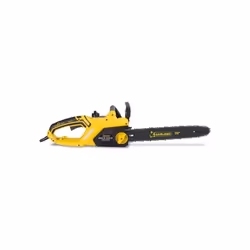 Motosierra eléctrica de 2.200W y espada de 16” con rodamiento y tensor de cadena manual (no necesita herramientas). Bomba de  ...