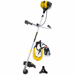 Garland 721G-V18, Débroussailleuse, Poignée arrondie, Noir, Métallique, Jaune, 42,7 cm³, 107 dB, 110 dB