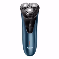 Taurus 3 Side Shave IPX7 Rasoir rotatif Tondeuse Noir, Bleu