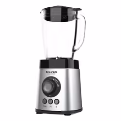 Taurus Power Total 2000 2,2 L Mélangeur de table 2000 W Noir, Acier inoxydable