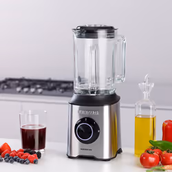 Taurus PRIOR INOX 1500 1,5 L Mélangeur de table 1500 W Noir, Acier inoxydable, Transparent