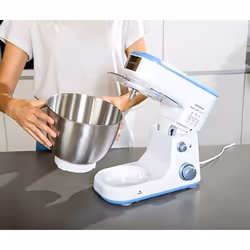 Taurus Mixing Chef Compact Robot mixer 500 W Bleu, Argent, Blanc - Vue supplémentaire 5