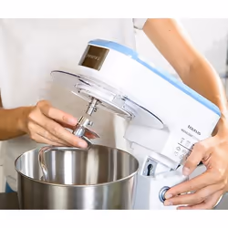 Taurus Mixing Chef Compact Robot mixer 500 W Bleu, Argent, Blanc - Vue supplémentaire 6