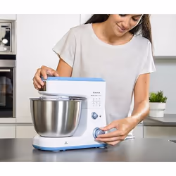 Taurus Mixing Chef Compact Robot mixer 500 W Bleu, Argent, Blanc - Vue supplémentaire 7