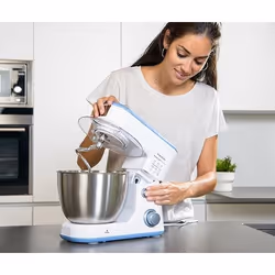 Taurus Mixing Chef Compact Robot mixer 500 W Bleu, Argent, Blanc - Vue supplémentaire 8