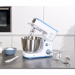 Taurus Mixing Chef Compact Robot mixer 500 W Bleu, Argent, Blanc - Vue supplémentaire 9
