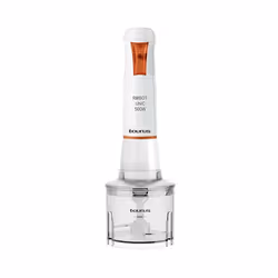 Taurus Robot Unic 500 Plus Inox Mélangeur par immersion 500 W Orange, Blanc