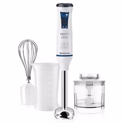 Taurus Robot 600 Plus, Mélangeur par immersion, 600 W, Acier inoxydable, Blanc