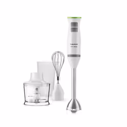 Taurus Bapi 850 Plus Inox, Mélangeur par immersion, 0,7 L, Fonction d'impulsion, Pileur de glace, 1,13 m, 850 W