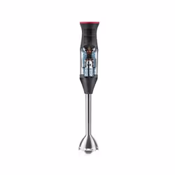 Taurus Bapi 1200 Inox Mélangeur par immersion 1200 W Noir, Rouge, Acier inoxydable - Vue supplémentaire 4
