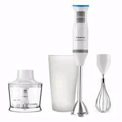 Taurus Bapi 1000 Rocket Plus, Mélangeur par immersion, 500 L, Fonction d'impulsion, Pileur de glace, 1000 W, Blanc
