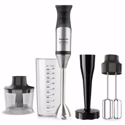 Taurus Bapi 1200 Premium Fullset, Mélangeur par immersion, 1200 W, Noir, Acier inoxydable
