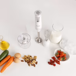 Taurus BAPI 750 Pure Plus Inox Mixeur portable 750 W Blanc