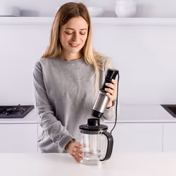 Taurus HBA1500X blender 0,5 L Mélangeur par immersion 1500 W Noir, Acier inoxydable - Vue supplémentaire 5