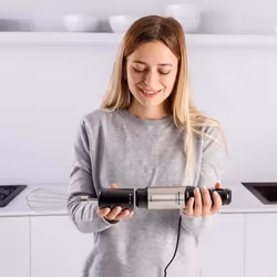 Taurus HBA1500X blender 0,5 L Mélangeur par immersion 1500 W Noir, Acier inoxydable - Vue supplémentaire 6