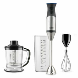 Taurus Bapi 1500 Premium XL Plus Mélangeur par immersion 1500 W Noir, Acier inoxydable