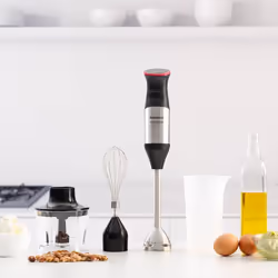 Taurus 916405000 blender 0,7 L Mélangeur par immersion 1200 W Noir, Argent