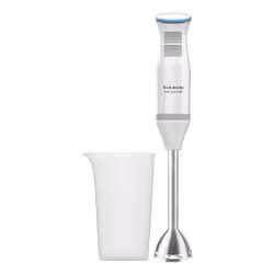 Taurus BAPI 1200 PURE, Mélangeur par immersion, 0,7 L, Pileur de glace, 1200 W, Gris, Blanc
