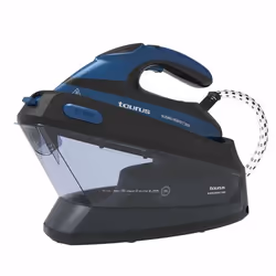 Taurus Sliding perfect 2800 Fer à repasser à sec ou à vapeur Semelle en céramique 2800 W Noir, Bleu