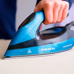 Taurus Sliding perfect 2800 Fer à repasser à sec ou à vapeur Semelle en céramique 2800 W Noir, Bleu - Vue supplémentaire 6