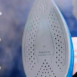 Taurus Sliding perfect 2800 Fer à repasser à sec ou à vapeur Semelle en céramique 2800 W Noir, Bleu - Vue supplémentaire 8