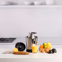 Taurus EASY PRESS 1000 LEGEND presse-agrume électrique 0,65 L 1000 W Noir, Acier inoxydable