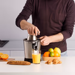 Taurus EASY PRESS 1000 LEGEND presse-agrume électrique 0,65 L 1000 W Noir, Acier inoxydable - Vue supplémentaire 5