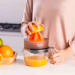 Taurus CITRUS COMPACT Presse-agrumes 30 W Noir, Orange, Transparent - Vue supplémentaire 4