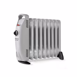 Taurus Masai 1000, Chauffage électrique à bain d’huile, Huile, Intérieure, Sol, Noir, Gris, Boutons, Rotatif