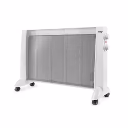 Taurus MICA PRMB 2400, Chauffage électrique à convecteur, Mica, Intérieure, Sol, Blanc, Rotatif