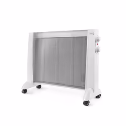 Taurus PRMB 1600, Chauffage électrique à convecteur, Mica, Intérieure, Sol, Blanc, Rotatif