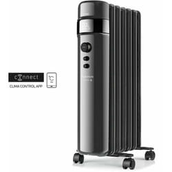 Radiateur à bain d'huile connecté 1500w noir Taurus Alpatec - agadir connect 1500