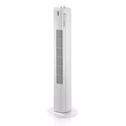 ALPATEC TF 2500, Ventilateur vertical domestique, Blanc, Sol, 57,2 dB, 22 cm, 1115,4 m³/h