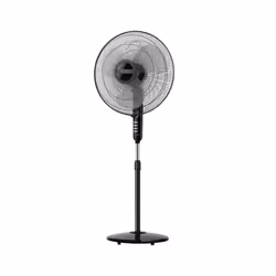 Taurus Bergen 16CR, Ventilateur à lame domestique, Noir, Gris, Sol, 51,46 dB, 40 cm, Boutons