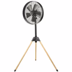 ALPATEC Bergen Forest, Ventilateur vertical domestique, Noir, Bois, Sol, 56 dB, 60 cm, 56,9 m³/h