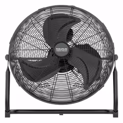 Taurus Sirocco 18, Ventilateur à lame domestique, Noir, Sol, Boutons, Métal, Secteur