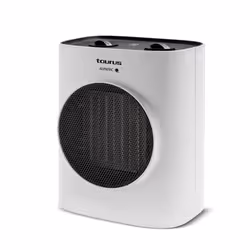 Taurus TROPICANO 7C, Chauffage de ventilateur électrique, Vitrocéramique, Intérieure, Sol, Blanc, Rotatif