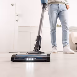 Taurus Homeland Ideal Touch Aspirateur-balai 2 en 1 Secteur Sec Cyclonique Sans sac 0,6 L 180 W Noir, Bleu 2,2 Ah - Vue supplémentaire 3