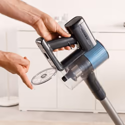 Taurus Homeland Ideal Touch Aspirateur-balai 2 en 1 Secteur Sec Cyclonique Sans sac 0,6 L 180 W Noir, Bleu 2,2 Ah - Vue supplémentaire 6