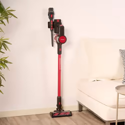 Taurus Crossback Glow Aspirateur-balai 2 en 1 Batterie Sec HEPA Sans sac 150 W Rouge