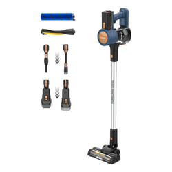Taurus 948934000 aspirateur balai et balai électrique Batterie Sec HEPA Sans sac 0,5 L 150 W Noir, Bleu 2,2 Ah