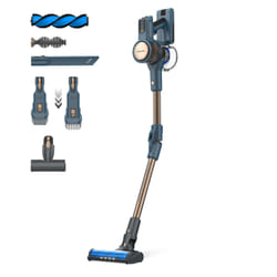 Taurus Homeland Digital Animal Flex Aspirateur-balai 2 en 1 Batterie Sans sac Bleu 2,5 Ah