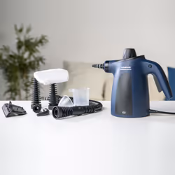 Taurus Clean Pro Nettoyeur vapeur traineau 0,35 L 1050 W Noir, Bleu