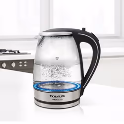 Taurus Aroa bouilloire 1,8 L 2200 W Transparent