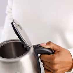Taurus Selene Compact bouilloire 1 L 2400 W Noir, Argent - Vue supplémentaire 3