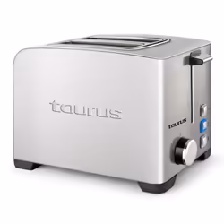 Taurus MyToast II Legend, 2 part(s), Acier inoxydable, Acier inoxydable, Boutons, Rotatif, 850 W