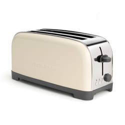 Taurus Vintage Cream 6 2 part(s) 1400 W Noir, Crème, Acier inoxydable