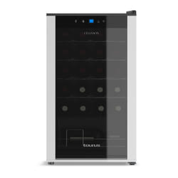 Taurus Chanson 24 Refroidisseur de vin thermoélectrique Pose libre Noir, Argent 24 bouteille(s)