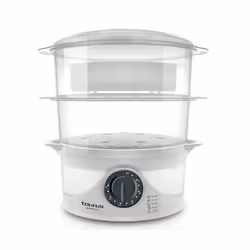 Taurus Salutecook, 2 Nombre de paniers, Transparent, Blanc, Pose libre, Rotatif, Devant, 6 L