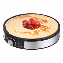 Taurus Crepe & Fun appareil à crêpes 1 crèpe(s) 1200 W Noir, Acier inoxydable